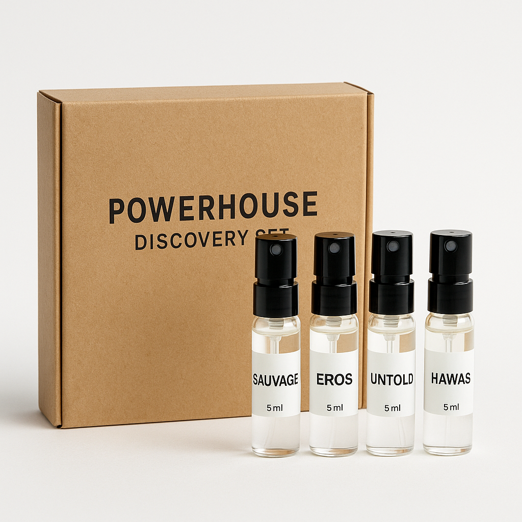 Powerhouse Discovery Set – 4 × 5 ml