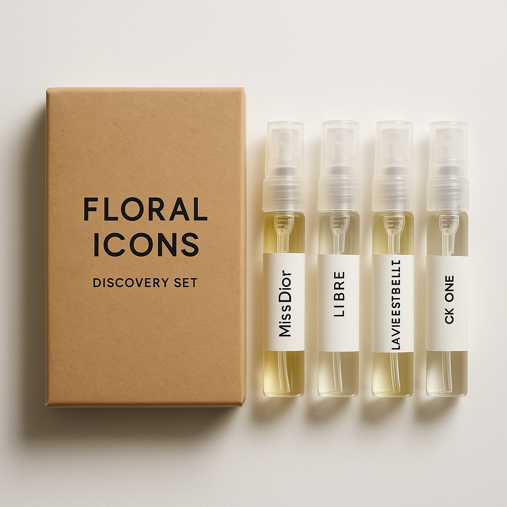 Floral Icons Discovery Set (Femenino) – 4 × 5 ml